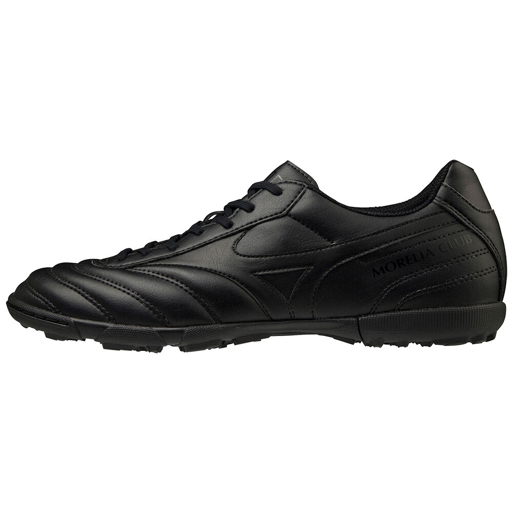 Zapatos De Futbol Mizuno Morelia II Club AS Hombre Negras Outlet PELX-28301